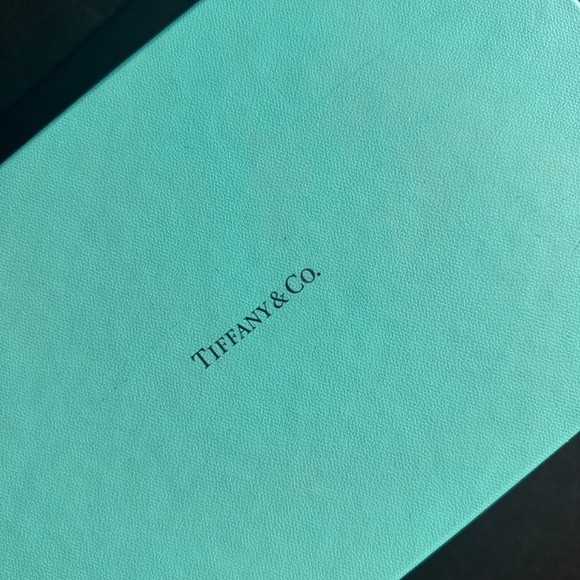 Tiffany & Co 8" Basket Weave Vase Woven Cylinder - NEW w/Box - Picture 8 of 8